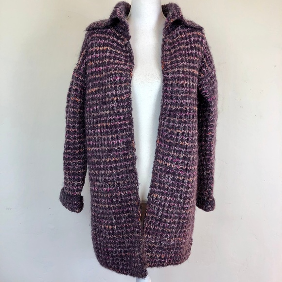 Free People Sweaters - Free People loose knit open front cardigan sz Med